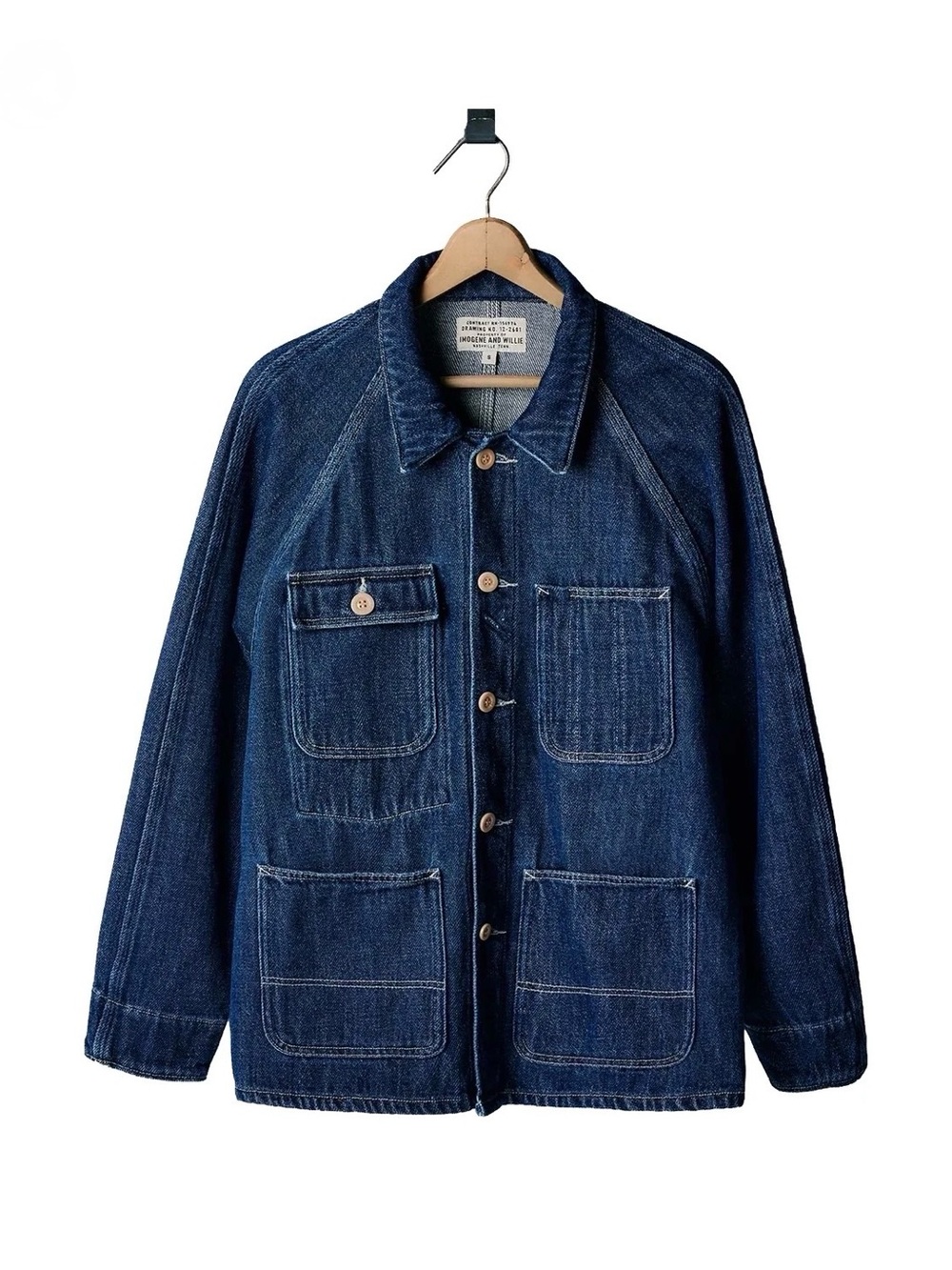 imogene + willie Mill Valley Chore Denim Jacket XS